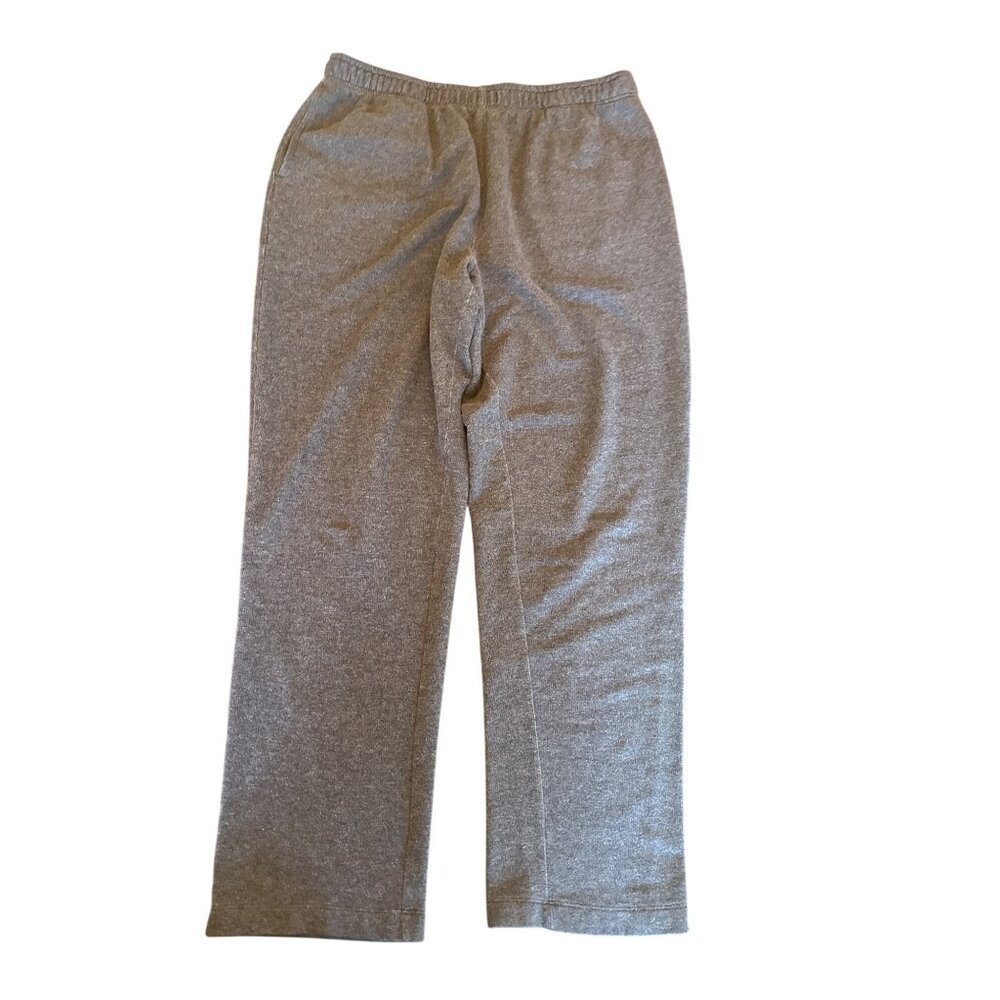 Eddie Bauer Mens L Gray‎ Sleepwear Pants Cotton Blend Elastic Waist Lounge